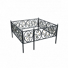 Фото Оградка № 27 (Высота 45-50 см)