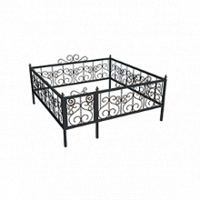 Фото Оградка № 19 (Высота 45-50 см)