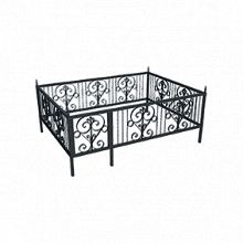 Фото Оградка № 21 (Высота 45-50 см)