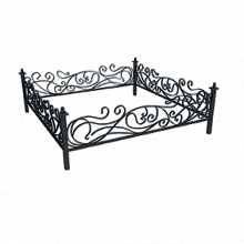 Фото Оградка № 32 (Высота 45-50 см)