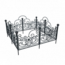 Фото Оградка № 30 (Высота 45-50 см)